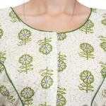 Women's Kalamkari Printed Pure Cotton Readymade Saree Blouse - Image 2